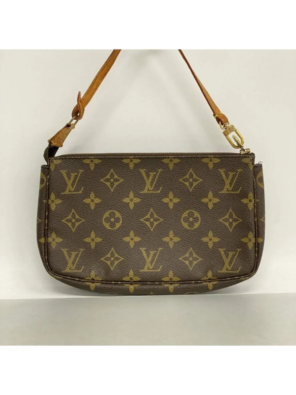 Louis Vuitton Pouch Monogram Pochette Brown